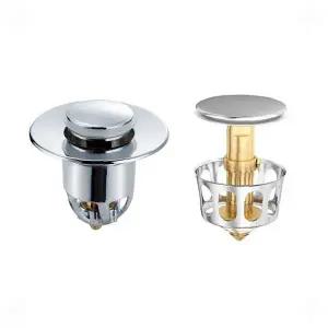 화장실 세면대 배수구 팝업 배수마개 스테인리스 거름망 이물질 차단 욕실용품