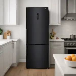 [LG]모던엣지 일반냉장고 M451MC53 상냉장 하냉동 2도어 462L 맨해튼 미드나잇