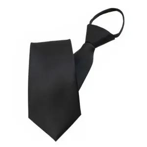 원터치 보급형 자동 지퍼넥 지퍼 조문넥타이 자동넥 장례식 검정넥 검정