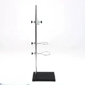 비커 고정스탠드 실험실 클램프 시험관 플라스크 홀더 철제 랙 건조대 초자 화학