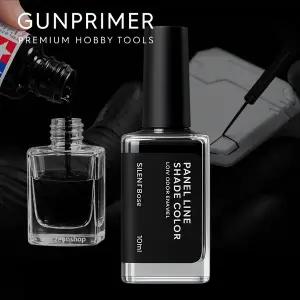 건프라이머 사일런트 베이스 - 패널라인 액센트 DIY 쉐이드컬러 먹선용액 먹선펜 건담