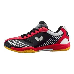 정품 버터플라이 탁구화 레조라인 기구 블랙레드 운동화