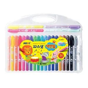 파스넷 색연필 24색