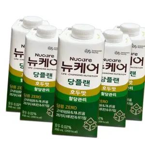 완전균형영양식 시니어간식 뉴케어 노인영양식 당플랜 호두맛 200ml 30팩