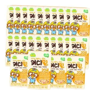 뽀로로음료 어린이두유 키디밀 곡물 국산콩 아기 아이간식 성장밸런스 x 135ml