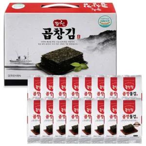 선물용 명절 감사 구정 곱창돌김세트 설 16봉