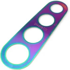 PZRT 430 스테인리스 스틸 스파게티 측정 도구 파스타 자 4인분 주방 조리