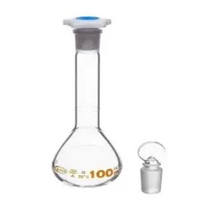 유나이티드 사이언티픽 클래스코 체적 플라스크 클래스 A 개별 인증 넓은 입 100mL