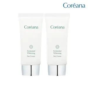 [코리아나] 발효 화이트닝 선크림 50ml 1+1