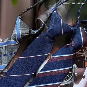 크리스티안 파본 마테오 클레식 남성자동넥타이 자동넥타이 넥타이