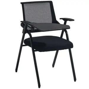 접이식 테이블달린의자 강의실 의자 책상 블랙 대학교