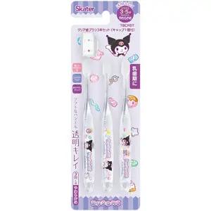 쿠로미 마슈구 아동용 칫솔 3P 세트 715501어린이 양치 아이 캐릭터 키즈