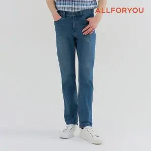 [하프클럽/올포유]남성 캐주얼 히든 밴드 데님 팬츠 AGPJN3121-913