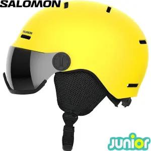 살로몬 주니어 아동 스키 보드 바이져헬멧 ORKA JR VIOSR YELLOW