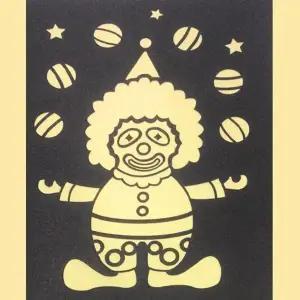 [하프클럽/]포일아트FOIL ART 포일지(삐에로)파츠 50개