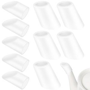 티팟 주둥이 액세서리 누수 방지 보호대 찻주전자 슬리브 커버 병 뚜껑 커피