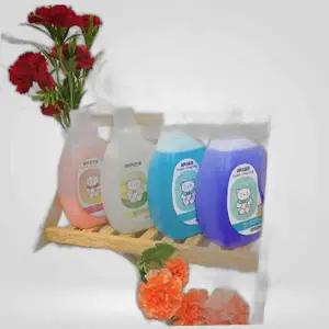 빨래하는곰 고농축 섬유유연제 4개 1세트 650ml 세제선물 저자극세제 돌잔치답례품