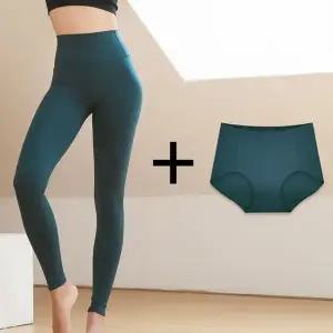 훌 세트 인기 블루그린 레깅스+팬티 레깅스팬티