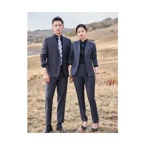 여자 정장세트 남여공용 정장 겨울 코트 작업복 BE4 면접 블랙 카고 가을 수트 오피스룩