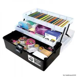 미술도구 정리함 다용도 수납 박스 보관 케이스