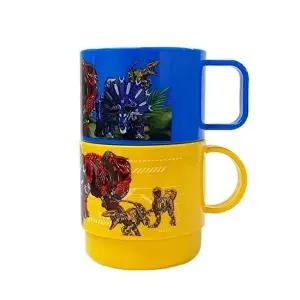 고품질 유유 아머드사우루스 도형컵 2P 유아컵 어린이컵 아동식기 WFIYRLP