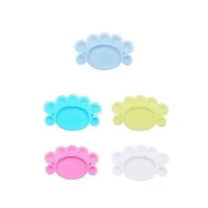 bns 플라스틱 미니 파레트 미술용품 물감 유화 그림 붓 미술용품