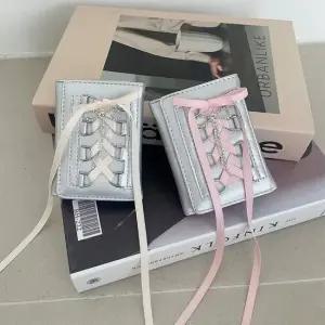 백리본실버반지갑 카드 명함 포토 수납 리본 월렛 미니 똑딱이 지폐 직장인 월렛 명함