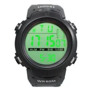 SH 방수 0365 _블랙 스포츠시계 시계 손목시계 전자시 서빙쟁반 주방트레이 서빙트레이