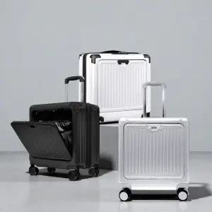 트레빌플러스 원터치 캐리어 버먼트 여행가방 캐리어 18인치 여행가방 미니캐리어 기내용