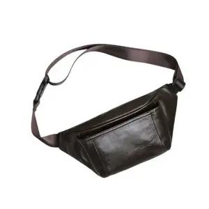 가죽 캐주얼 복대 힙색 여행 바디크로스백 보조가방 홈트 홈트레이닝