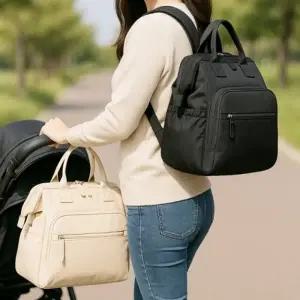 휴대용 기저귀 가방 아기 유모차 외출 출산선물 파우치 보냉백 백팩