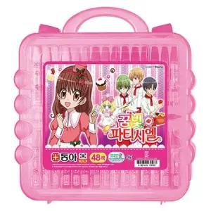 TBZ 동아 크레파스 48색 여 갑 6개입 미술용품 어린이크레파스 아동크레파스