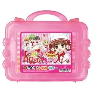 TBZ 동아 크레파스 36색 여 박스 36개입 어린이크레파스 아동크레파스 다용도크레파스