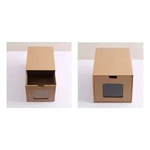 종이 신발 정리함 서랍형 수납 박스 세트