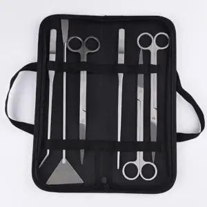 수조 관리 필수 가위 집게 6종 세트 어항 수초 가꾸기 도구