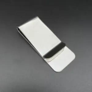 슬림 남자 머니 클립 실버 메탈 머니 클립 간편 지폐 슬림