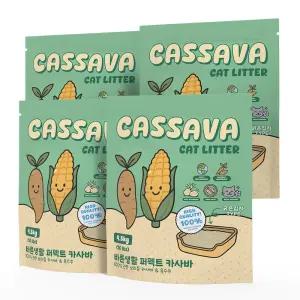 바른생활 퍼펙트 브라질 카사바 굵은입자 4.5kg x 4개