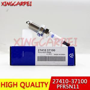 IX55 엑센트 현대 엘란트라 산테 FE 투싼 기아 옵티마 소나타 티뷰론 2741037100 용 이리듐 점화 플러그 PF
