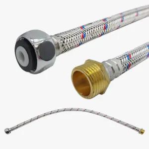 연결 고압호스 100mm 200mm 400mm 600mm 원홀 연장호스 냉온수 연결 수도연결관