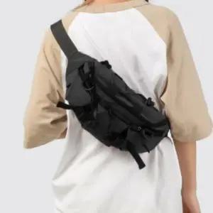 남녀 공용 나일론 버클 끈 유틸리티 백