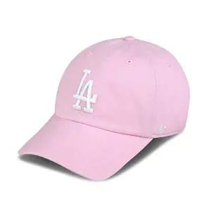 [47브랜드]47브랜드 LA 다저스 빅로고 MLB 엠엘비 볼캡 야구 모자 핑크 B-RGW12GWSNL-PTA