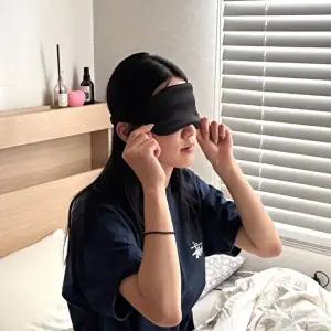 고품질 실크 암막 눈가리개 수면안대 블랙 실크수면안대 암막안대 아이마스크 실크눈가리개 WFIQGPH