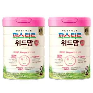 파스퇴르 위드맘 제왕 분유 2단계 750g 2개