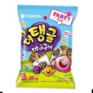 과일젤리 쫄깃쫄깃 오리온 더탱글 마이구미 x 372.4g 2개 과일맛젤리