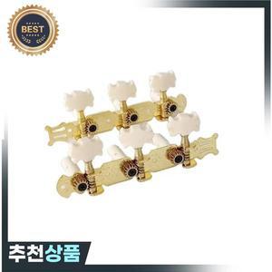 2개 어쿠스틱 클래식 기타  튜닝 페그 키 머신 헤드 튜너