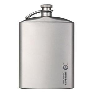 샤크팡 양주병 등산 힙플라스크 티타늄 술병 보틀 가죽 휴대용 포켓