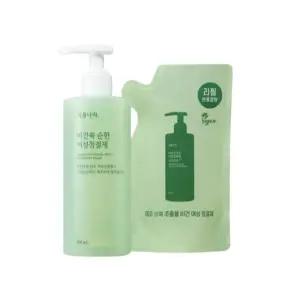 식물나라 비건쑥 순한 여성청결제 300mL +리필 300mL