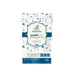 맘블레스 그레인프리 반습식사료 연어 피모 전연령견 1.2kg 강아지사료