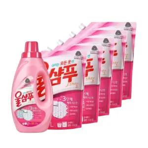 애경 울샴푸 오리지널 2L+ 리필 1.8Lx5팩