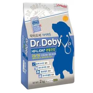 닥터도비 관절건강 2kg +간식증정 강아지사료 관절개선 힙앤조인트